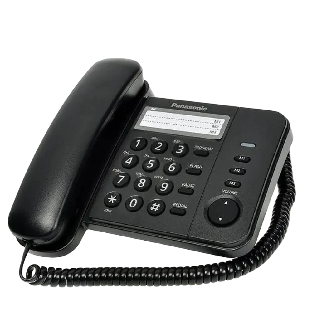 Проводной телефон Panasonic KX-TS2352, Чёрный