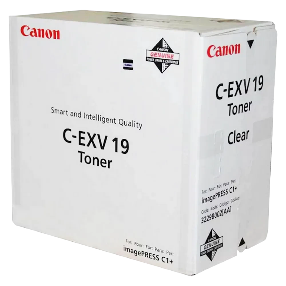 Тонер Canon C-EXV19, Прозрачный