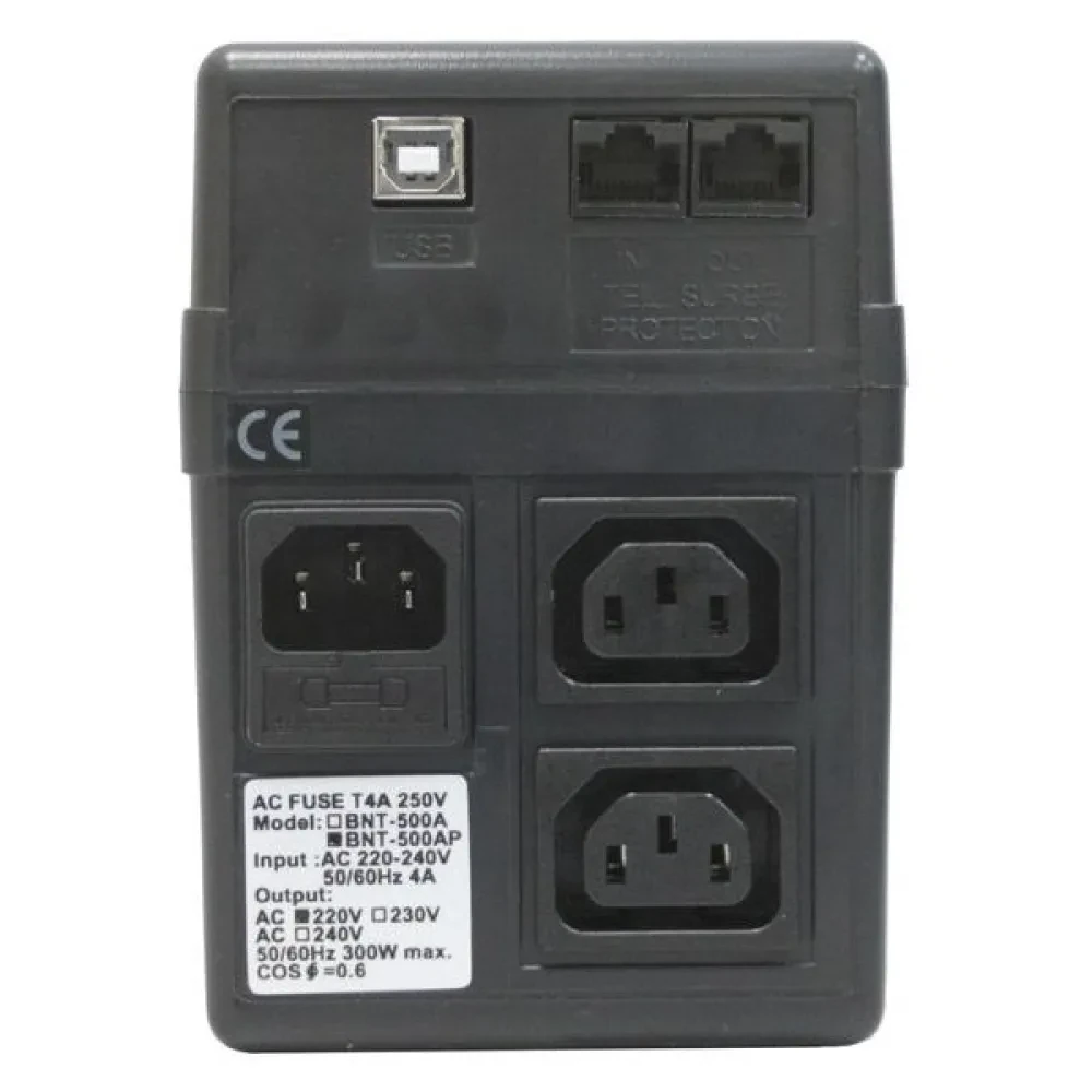 Источник бесперебойного питания PCM BNT-800AP , Линейно-интерактивный, 800VA, Башня