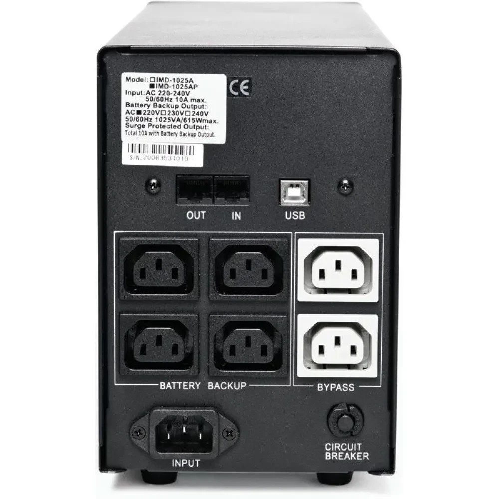 Sursă de alimentare neîntreruptibilă PCM IMD-2000AP, Linear-interactiv, 2000VA, Turn