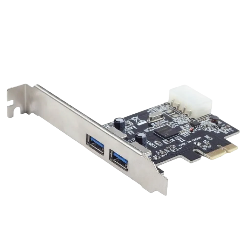 Карта расширения PCI-Express Gembird UPC-30-2P, Чёрная