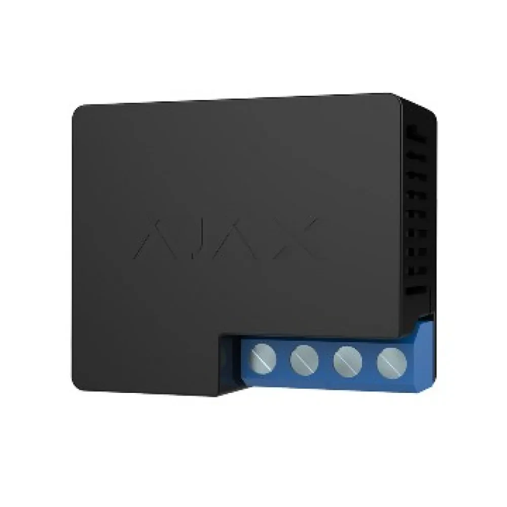 Умное силовое реле Ajax WallSwitch, Чёрный