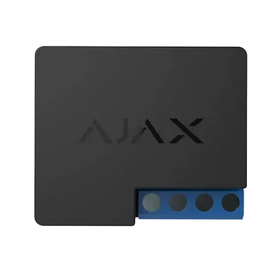 Умное силовое реле Ajax WallSwitch, Чёрный