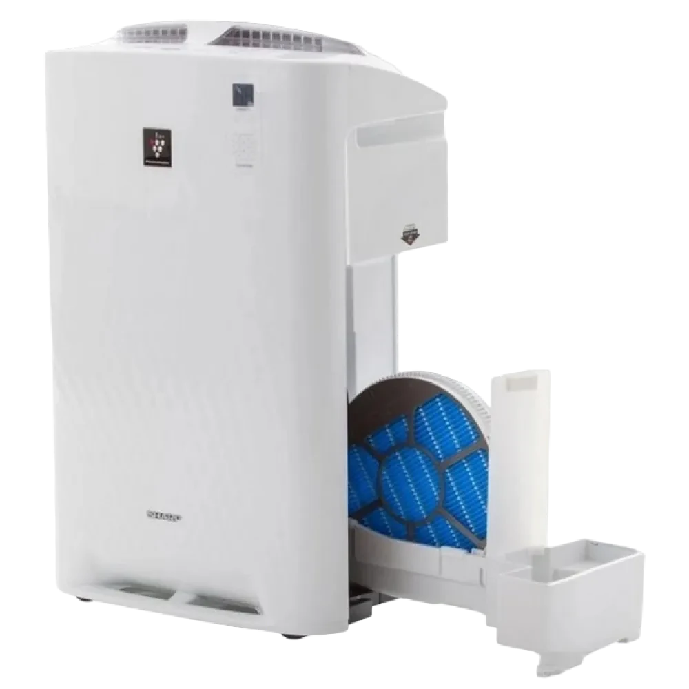 Umidificator și purificator de aer Sharp KCA40EUW, Alb