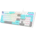Tastatură Bloody S510R, Cu fir, Icy White