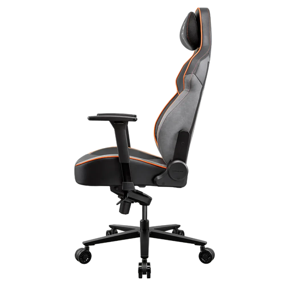Scaun Gaming Cougar NxSys AERO, PU Piele, Negru | Portocaliu