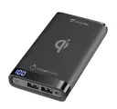Acumulator extern Cellularline FreePower MANTA 8000 Wireless, 8mAh, Negru