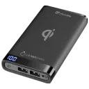 Acumulator extern Cellularline FreePower MANTA 8000 Wireless, 8mAh, Negru