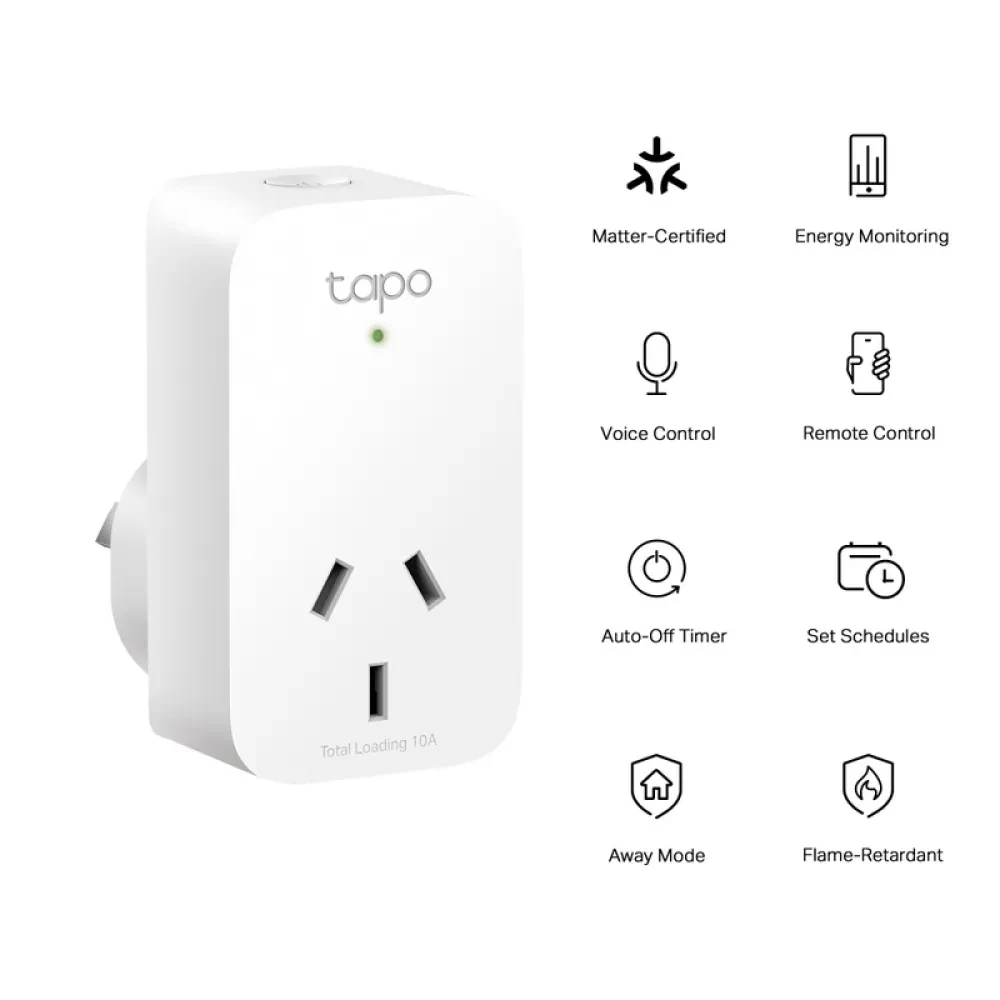 Умная розетка TP-LINK Tapo P110M, Белый