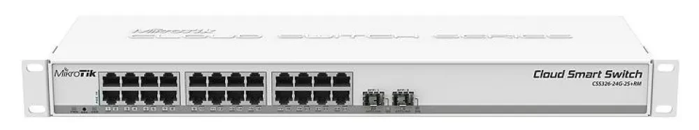 Коммутатор маршрутизатора CSS326-24G-2S+RM, Белый