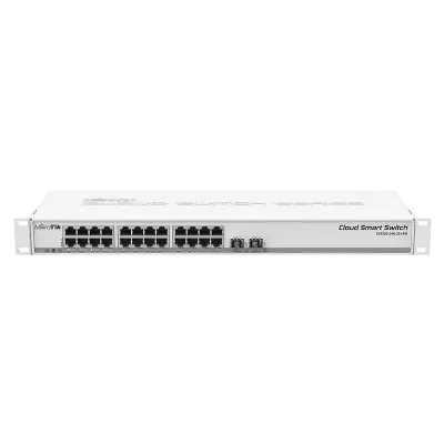Коммутатор маршрутизатора CSS326-24G-2S+RM, Белый