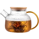 Ceainic cu infuzor Ardesto AR3010GH, 1L, Transparent