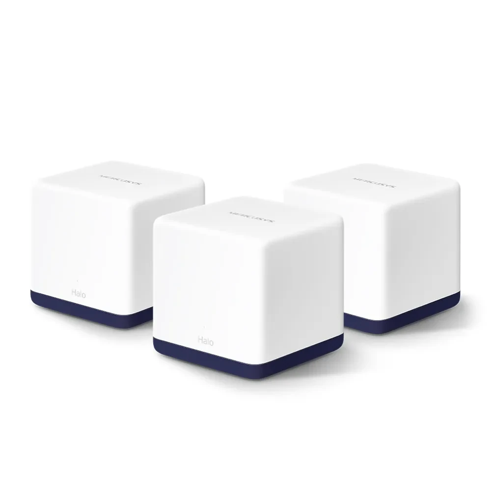 Домашняя Mesh Wi-Fi система MERCUSYS Halo H50G (3-pack), Белый