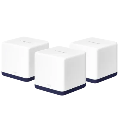 Sistem Wi-Fi Mesh MERCUSYS Halo H50G (3-pack), Alb
