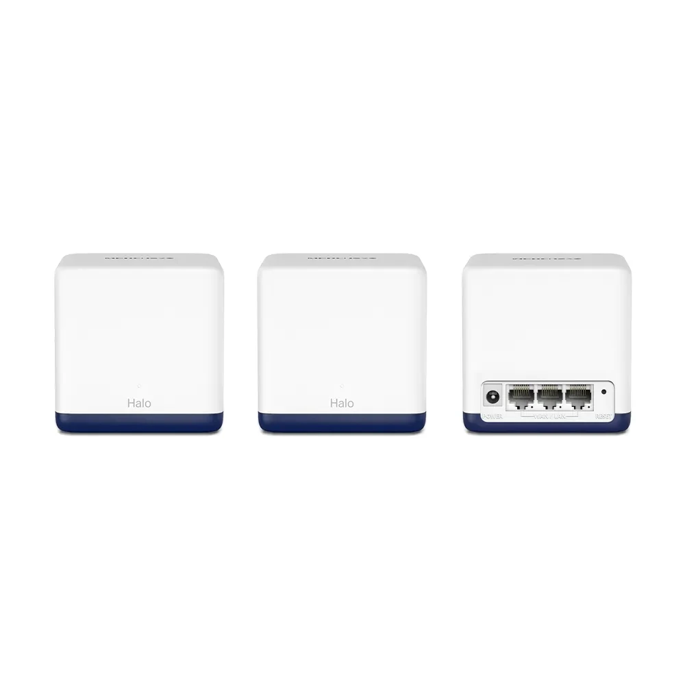 Домашняя Mesh Wi-Fi система MERCUSYS Halo H50G (3-pack), Белый