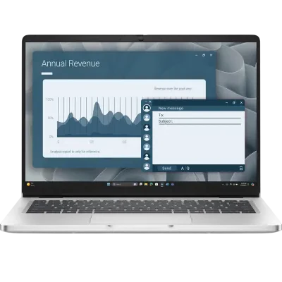 Laptop Business 14" DELL Pro 14 PC14255, Platinum, AMD Ryzen AI 7 PRO 350, 16GB/1024GB, Windows 11 Pro