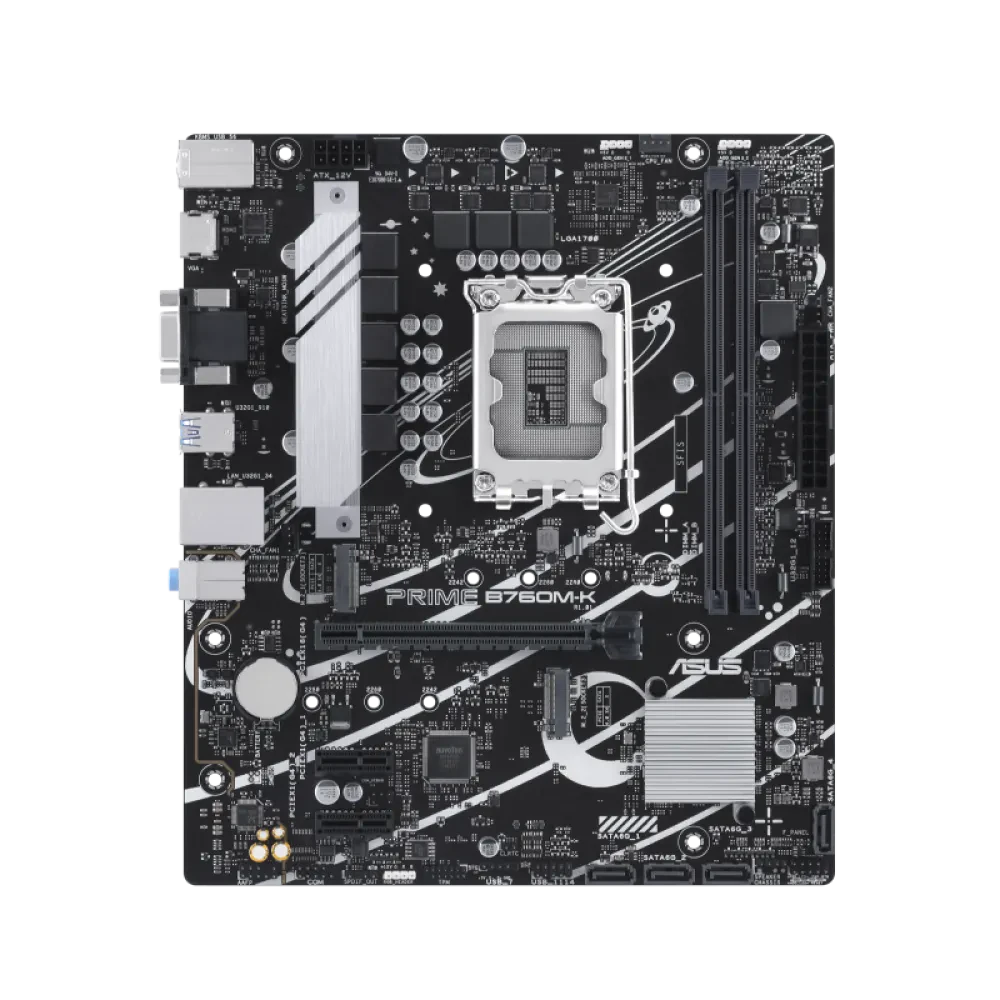 Placă de bază ASUS PRIME B760M-K, LGA1700, Intel B760, Micro-ATX