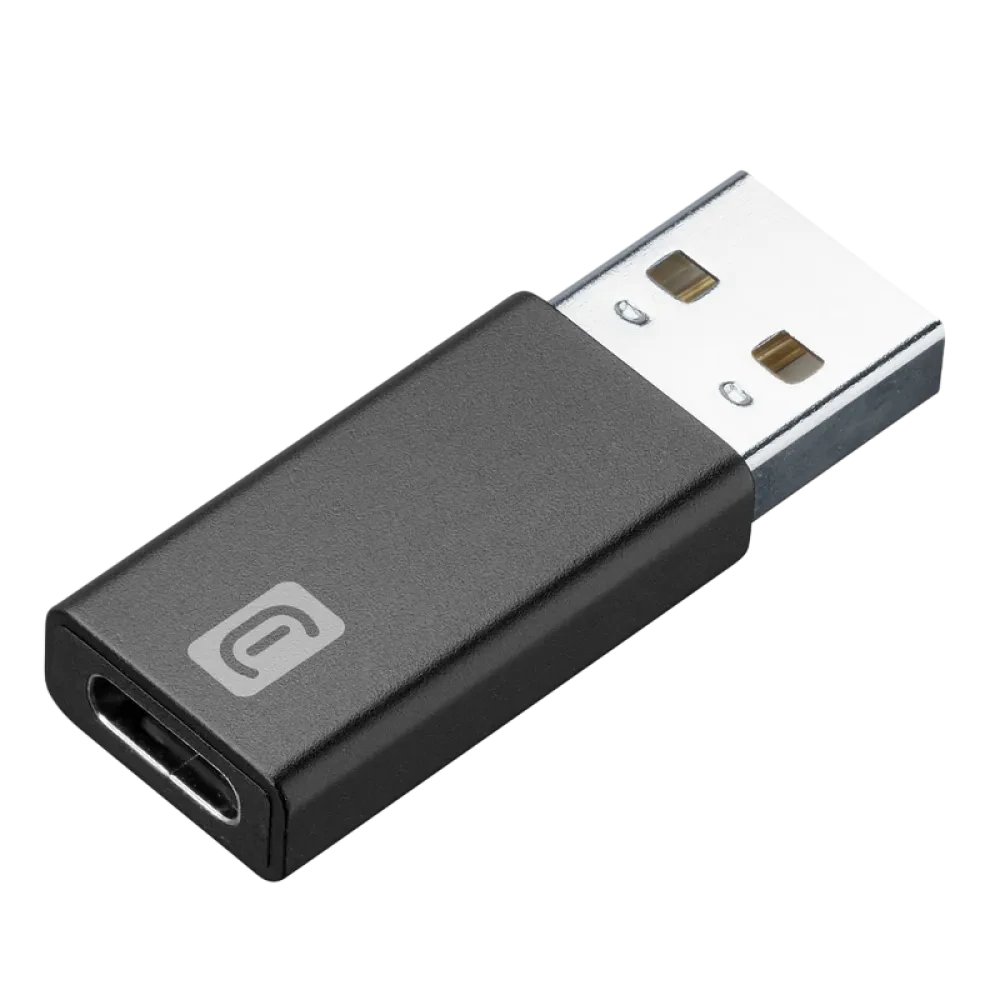 USB-адаптер Cellularline USB-C to USB, Чёрный