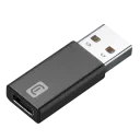 USB-адаптер Cellularline USB-C to USB, Чёрный