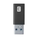 USB-адаптер Cellularline USB-C to USB, Чёрный