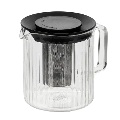 Ceainic cu infuzor RESTO 90517, 1L, Negru