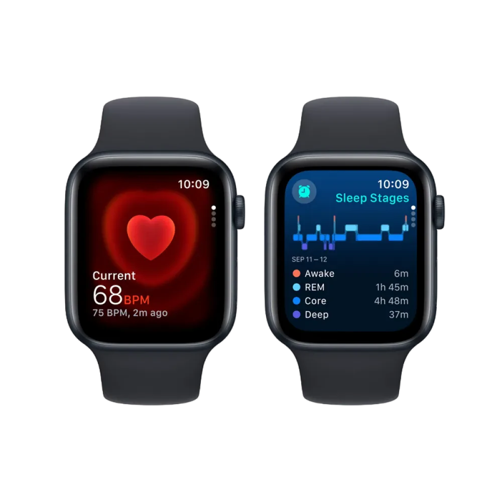 Ceas inteligent Apple Watch SE (2nd gen), 40mm, Midnight