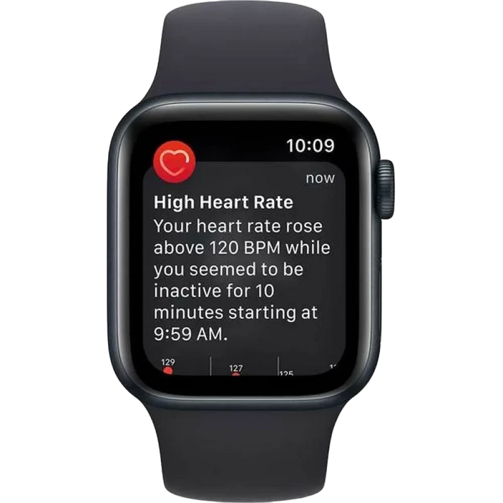 Ceas inteligent Apple Watch SE (2nd gen), 40mm, Midnight