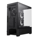 Компьютерный корпус Gamemax VISTA, Midi-Tower, Без блока питания, Чёрный