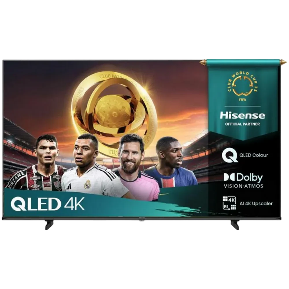 55" QLED SMART TV Hisense 55E7Q, 3840x2160 4K UHD, VIDAA U9, Negru
