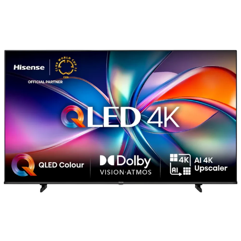 55" QLED SMART TV Hisense 55E7Q, 3840x2160 4K UHD, VIDAA U9, Negru