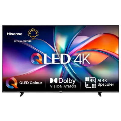55" QLED SMART TV Hisense 55E7Q, 3840x2160 4K UHD, VIDAA U9, Negru