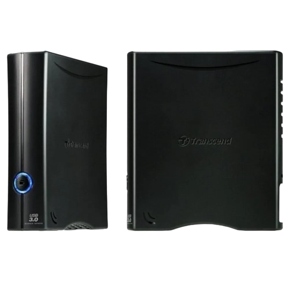 Внешний жесткий диск для настольного для компьютера Transcend StoreJet 35T3,  8 TB, Чёрный (TS8TSJ35T3)
