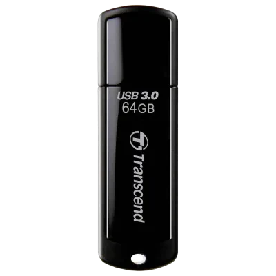 Memorie USB Transcend JetFlash 700, 64GB, Negru
