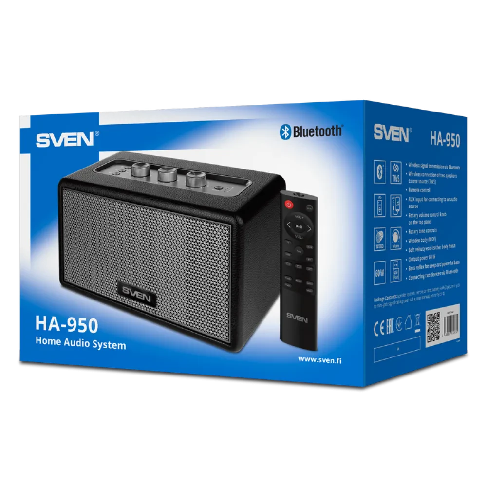 Sistem audio SVEN HA-950, Negru