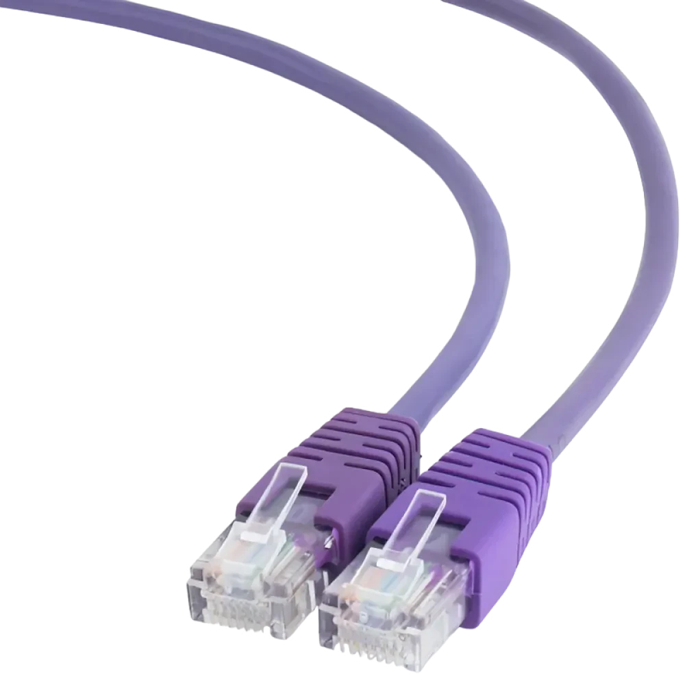 Patch cord Cablexpert PP12-2M/V, CAT5e UTP, 2m, Violet