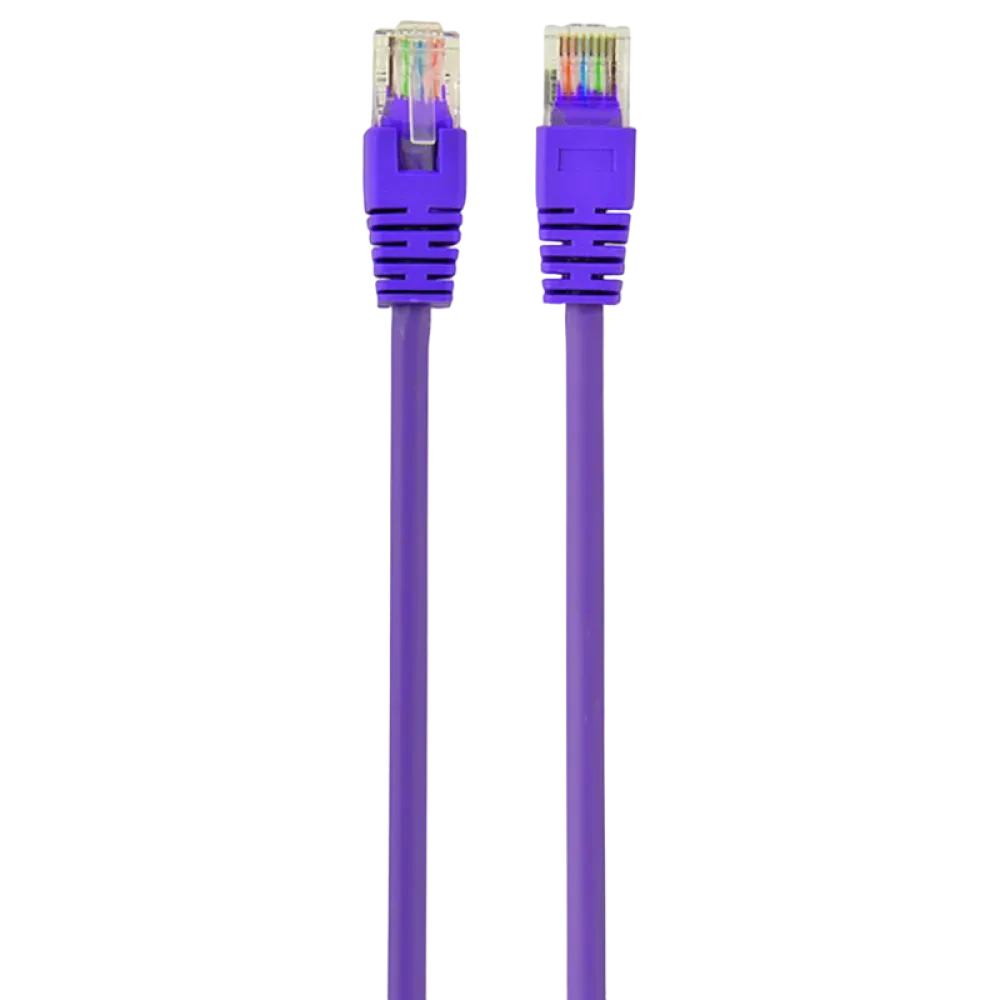 Patch cord Cablexpert PP12-2M/V, CAT5e UTP, 2m, Violet