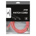 Patch cord Cablexpert PP6-3M/RO, Cat6 FTP , 3m, Roz