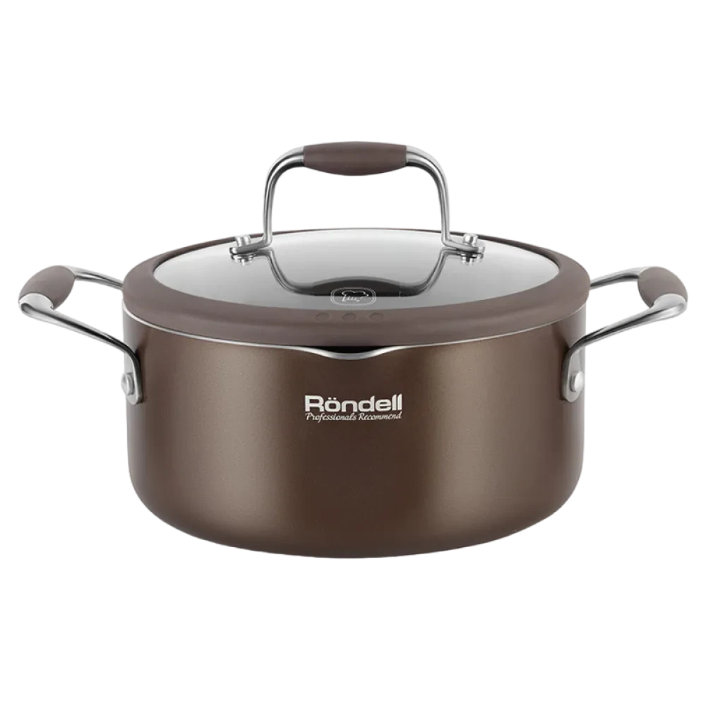 Cratiță Rondell RDA-281, 3,5L, 24cm, Maro
