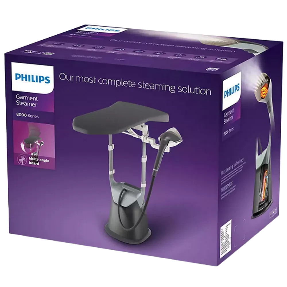 Aparat de călcat cu aburi staționar PHILIPS GC628/80, Gri