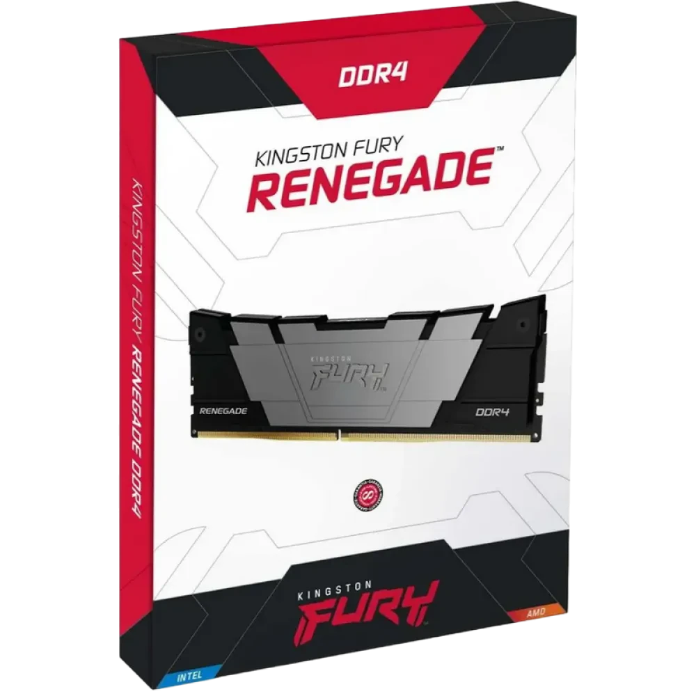 Оперативная память Kingston FURY Renegade, DDR4 SDRAM, 3600 МГц, 16Гб, KF436C16RB12/16