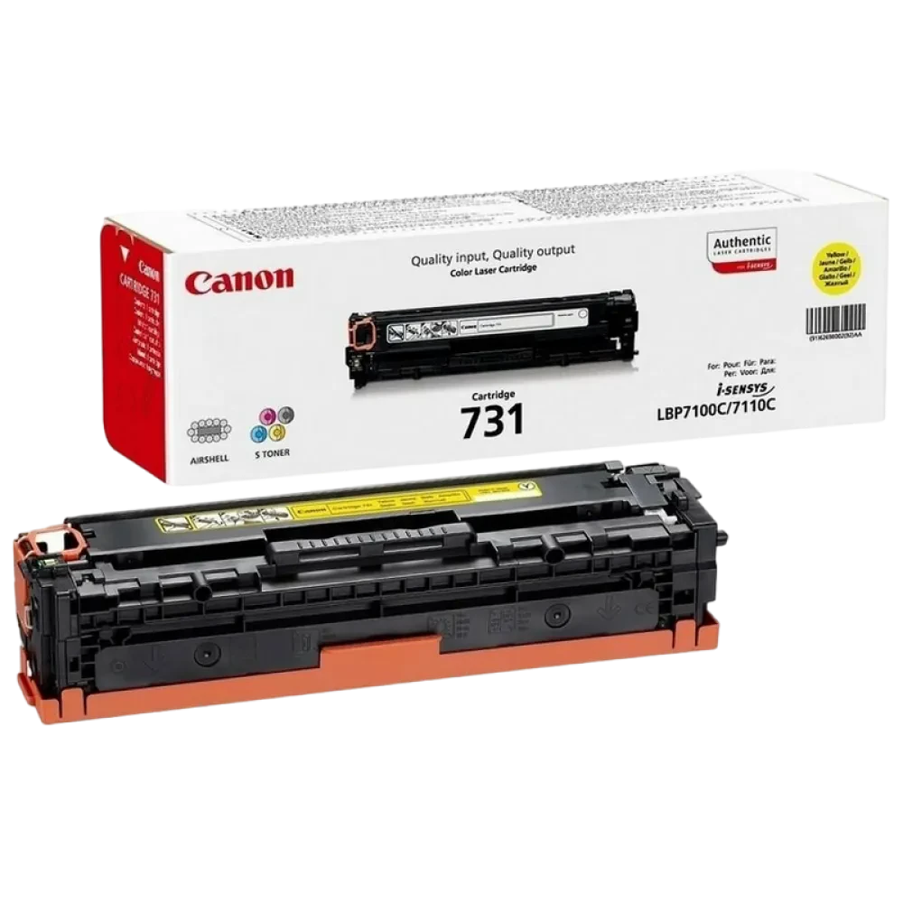 Лазерный картридж Canon 731, Жёлтый
