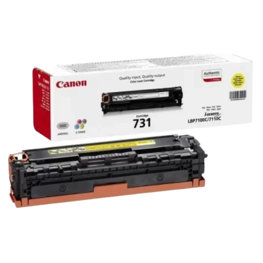 Лазерный картридж Canon 731, Жёлтый