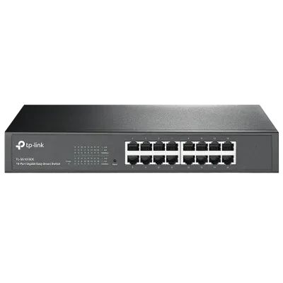 Switch de rețea TP-LINK TL-SG1016DE, 16x 10/100/1000 Mbps