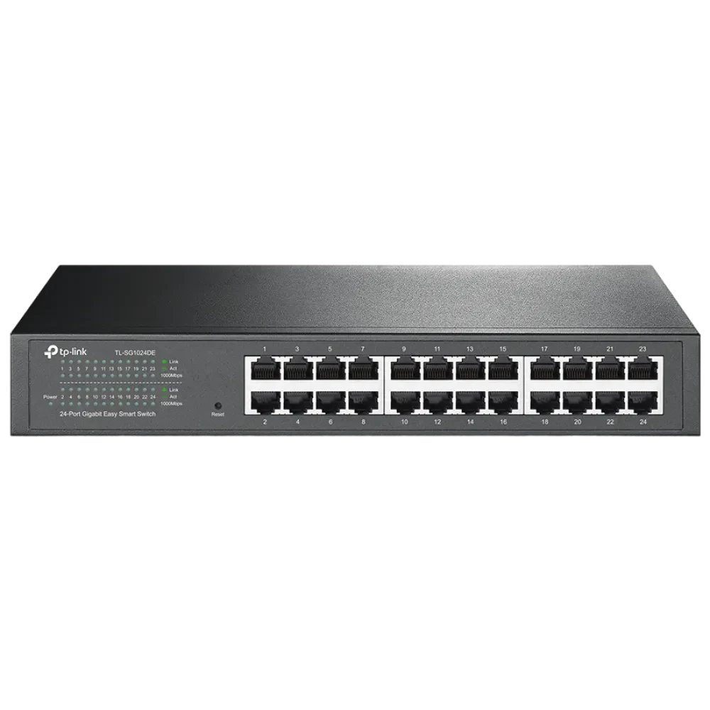 Сетевой коммутатор TP-LINK TL-SG1024DE, 24x 10/100/1000 Мбит/с