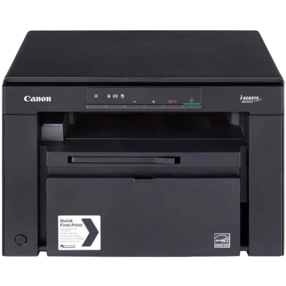 Multifunctional laser Canon MFD i-Sensys  MF3010 Bundle, & CRG725 x 2 pc, Negru