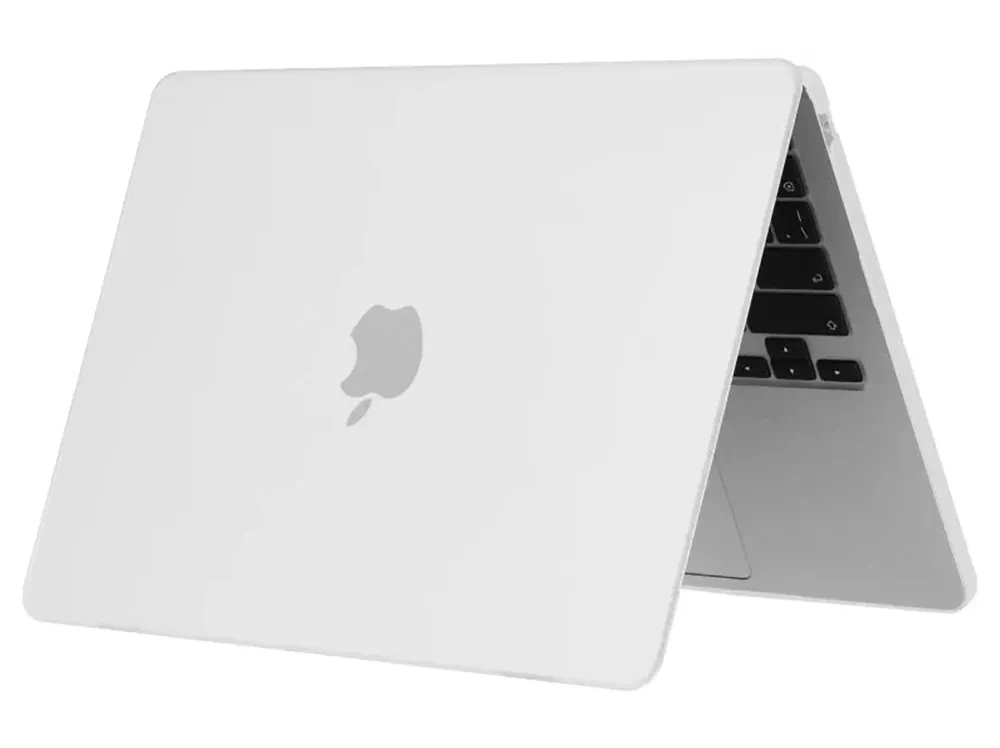 Чехол для ноутбука Tech Protect Smartshell Macbook Air 13 (2022), 13.6", Поликарбонат, Matte Clear
