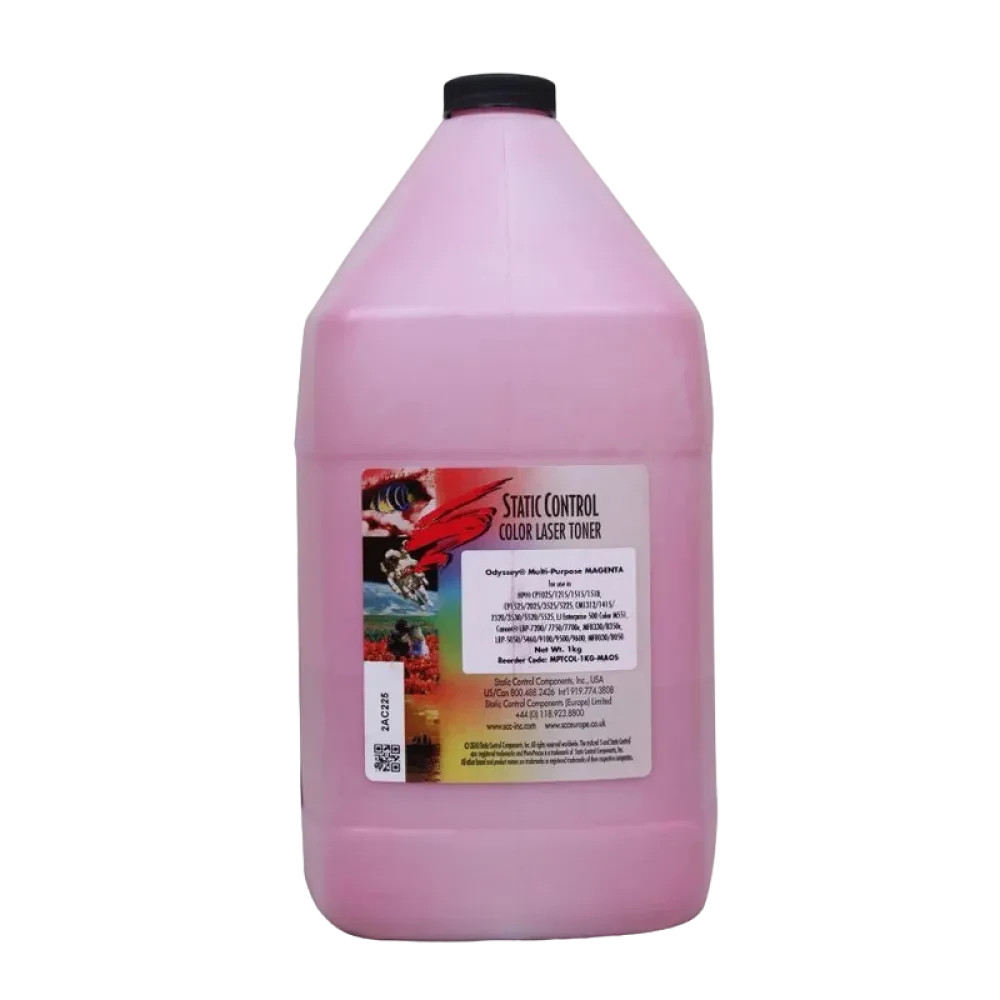 Тонер SCC MPTCOL-1KG-MR, 1кг, Пурпурный