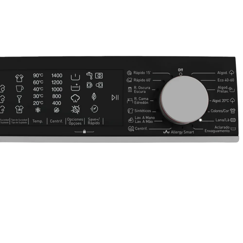 Стиральная машина Sharp ES-NFL814CWNA-EE, 8кг, Белый