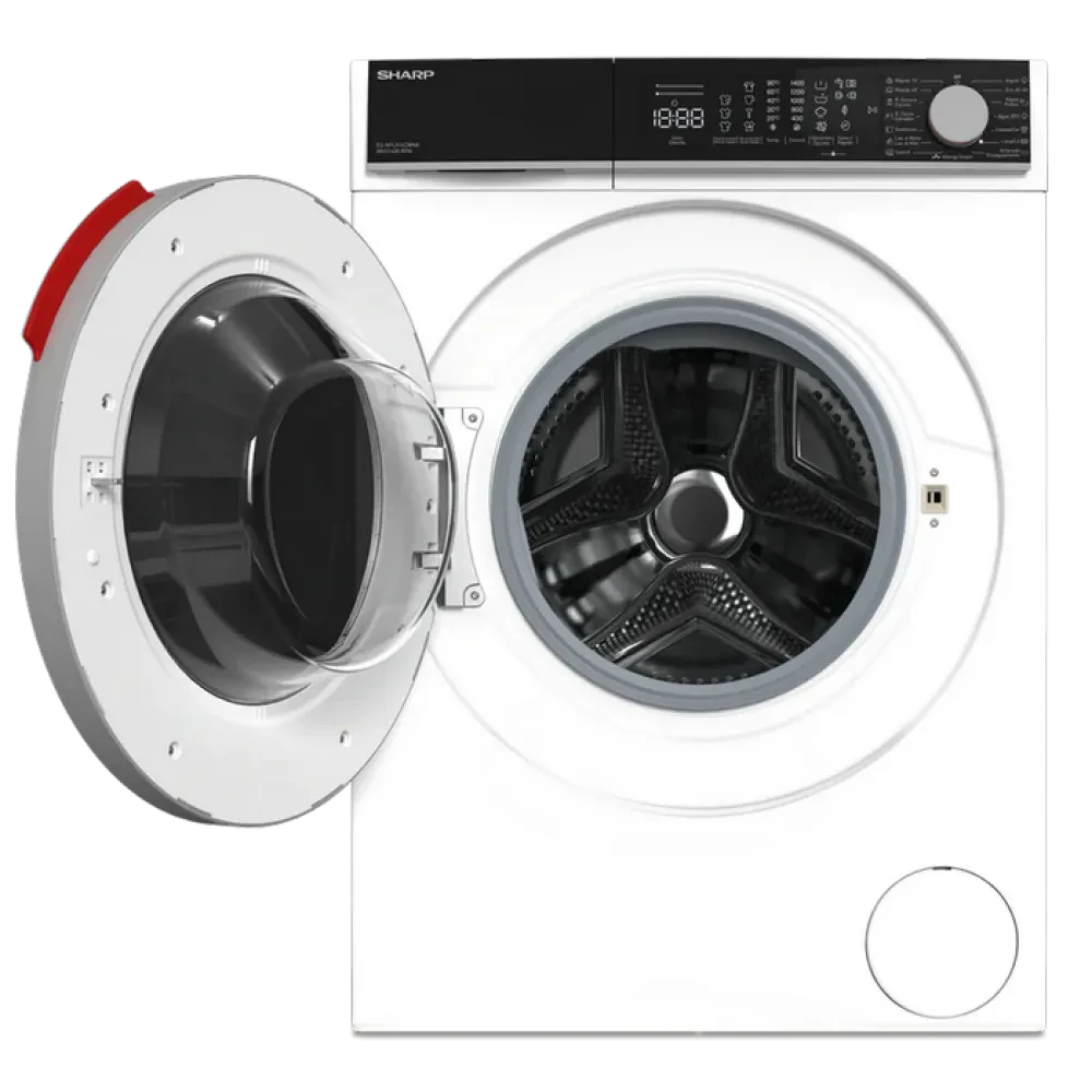 Стиральная машина Sharp ES-NFL814CWNA-EE, 8кг, Белый