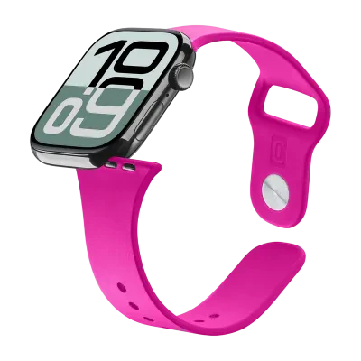 Curea pentru ceas Cellularline Urban Band 42/44/45/49mm, Silicon, Roz